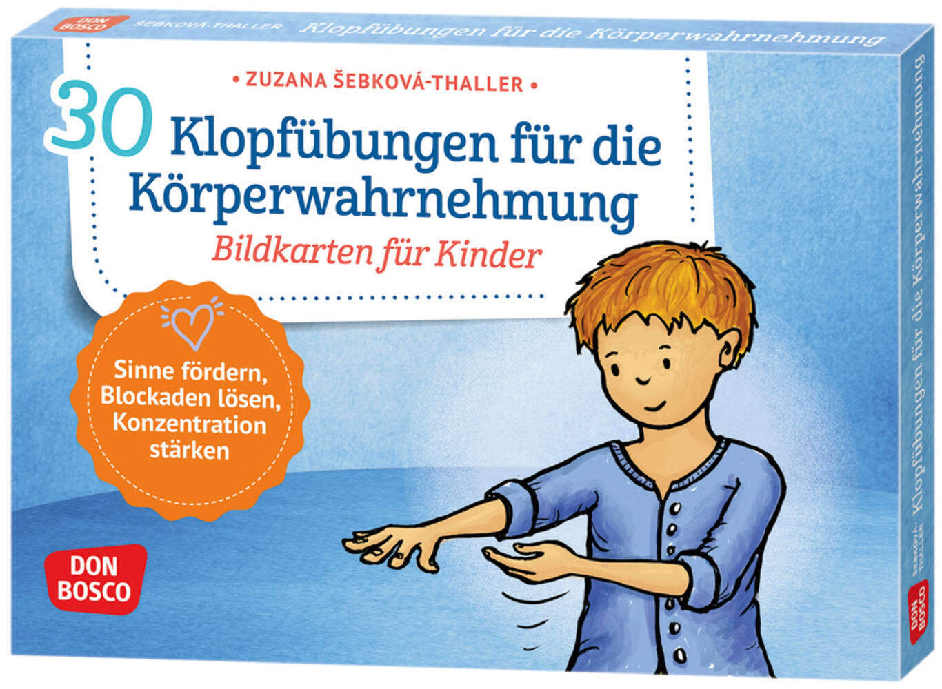 30 Klopfübungen für die Körperwahrnehmung.