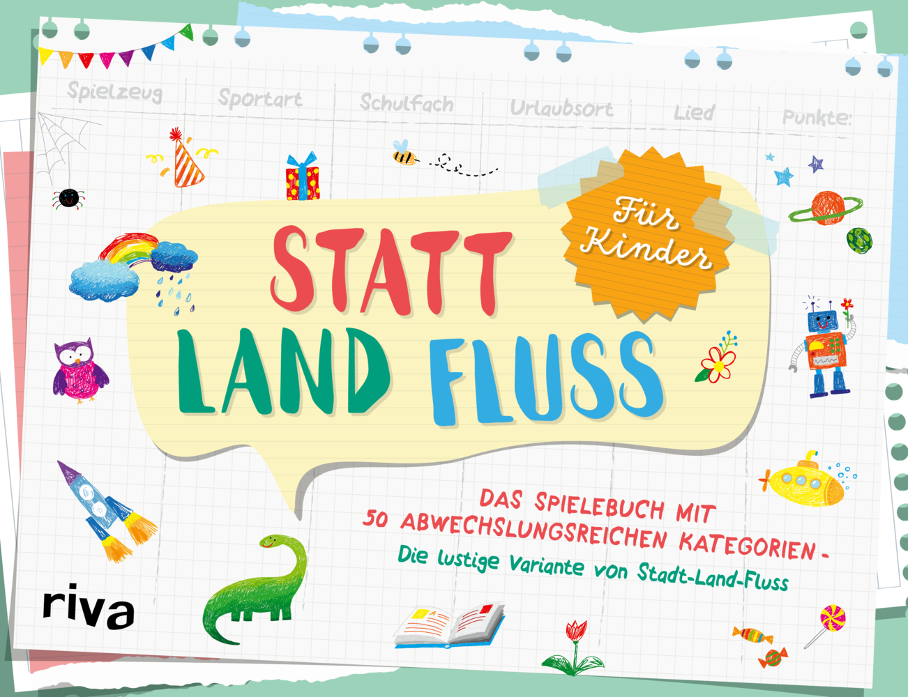 Statt Land Fluss für Kinder