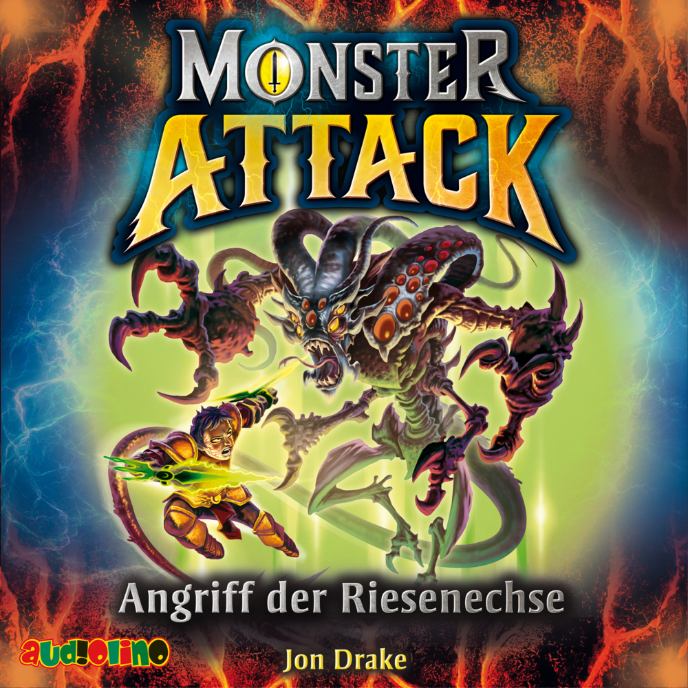 Monster Attack - Angriff der Riesenechse, 2 Audio-CD