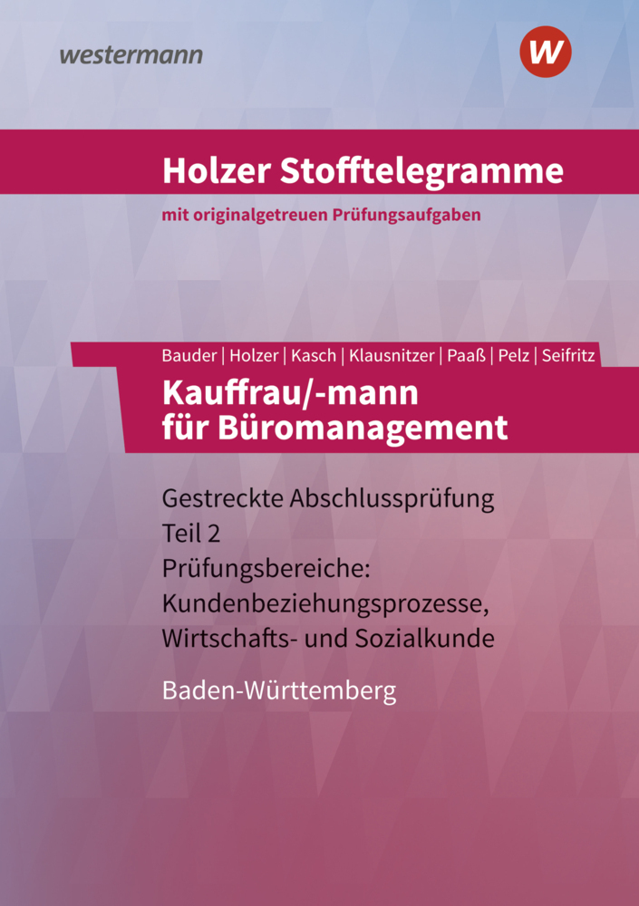 Holzer Stofftelegramme Baden-Württemberg - Kauffrau/-mann für Büromanagement