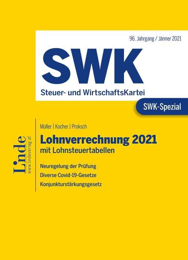 SWK-Spezial Lohnverrechnung 2021