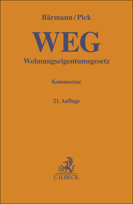 Wohnungseigentumsgesetz (WEG), Kommentar