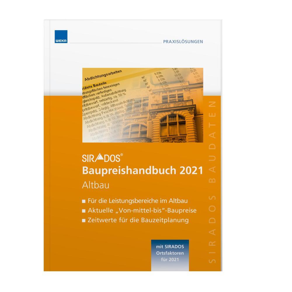 SIRADOS Baupreishandbuch 2021 Altbau