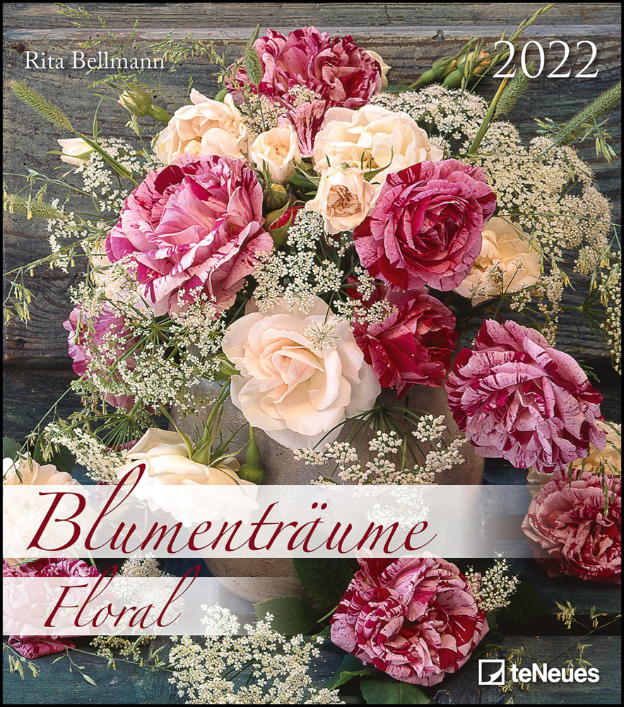 Blumenträume 2022 - Foto-Kalender - Wand-Kalender - 30x34 - Blumen-Traum