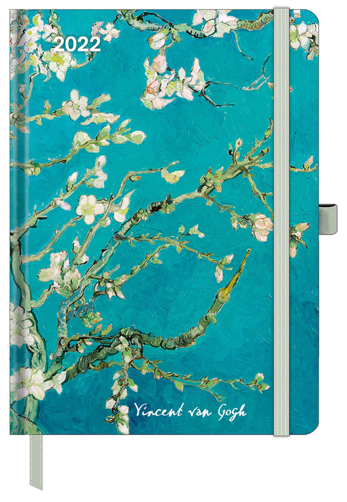 Vincent van Gogh 2022 - Buchkalender - Taschenkalender - Kunstkalender - 16x22