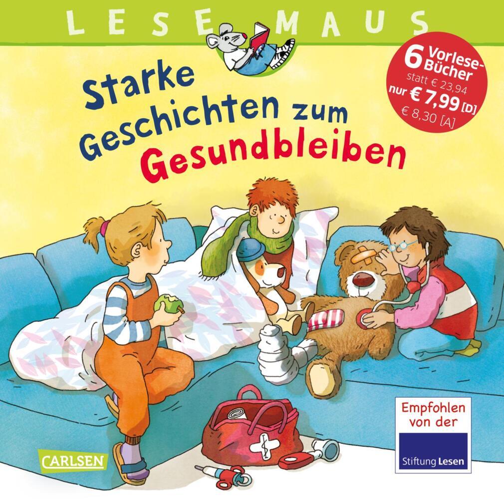 LESEMAUS Sonderbände: Lesemaus Sammelband Starke Geschichten zum Gesundbleiben