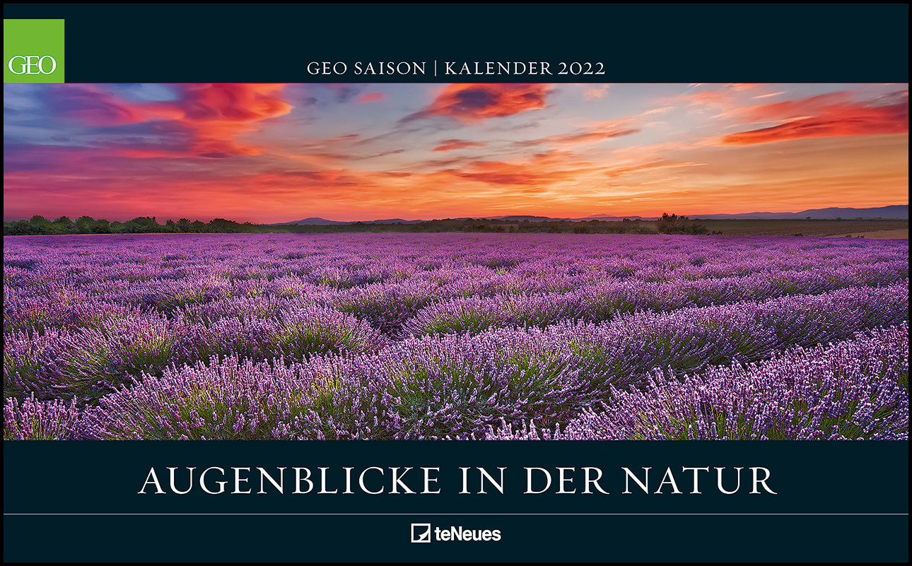 GEO SAISON Augenblicke in der Natur 2022 - Wand-Kalender - Reise-Kalender - Poster-Kalender - 58x36