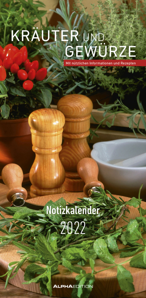 Kräuter & Gewürze Notizkalender 2022