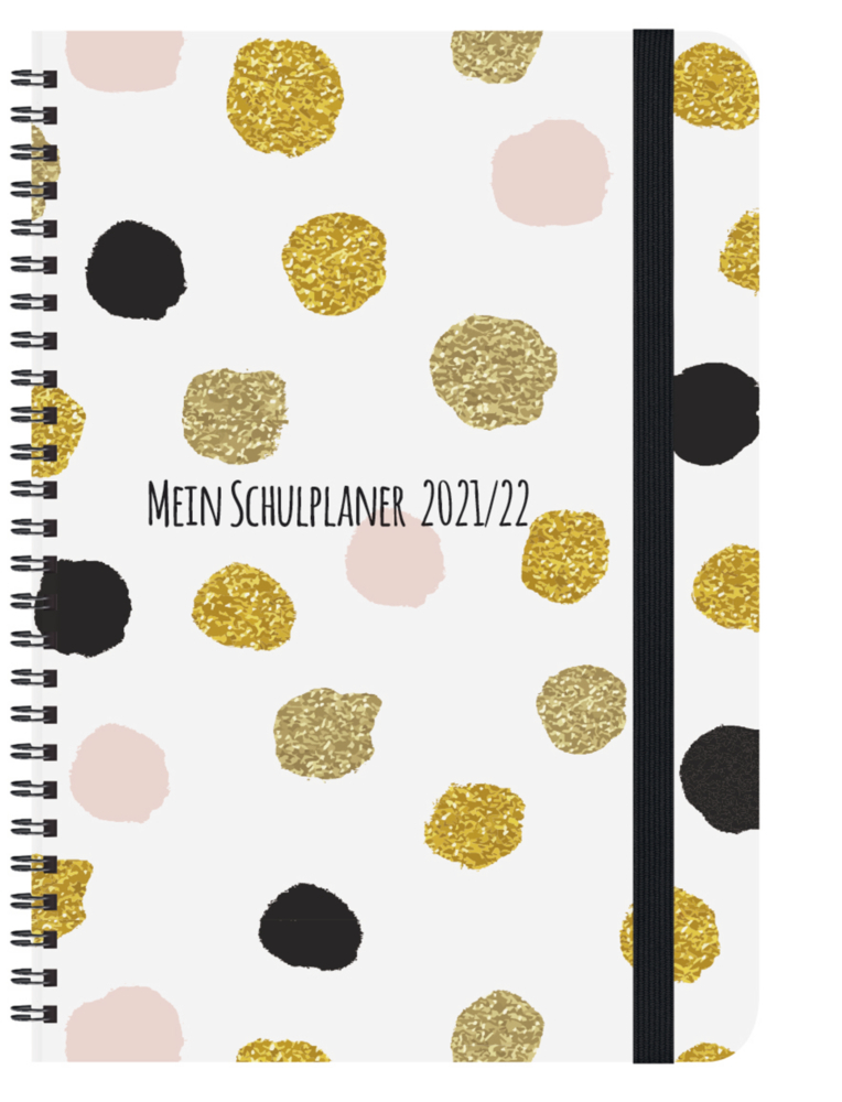 Schülerkalender Dots, Mein Schulplaner 2021/2022