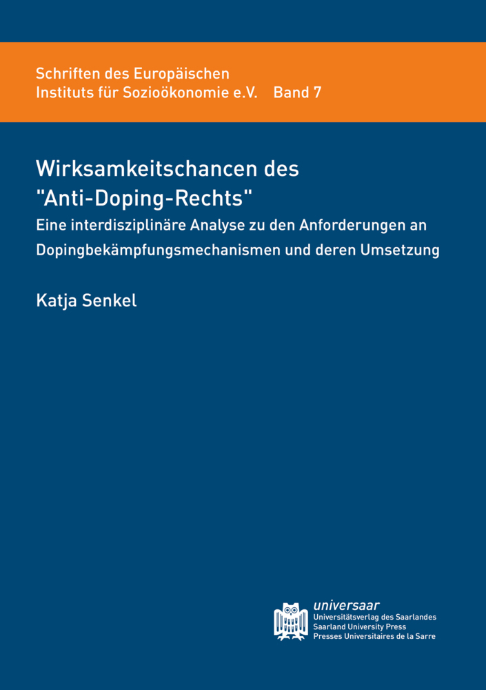 Wirksamkeitschancen des "Anti-Doping-Rechts"
