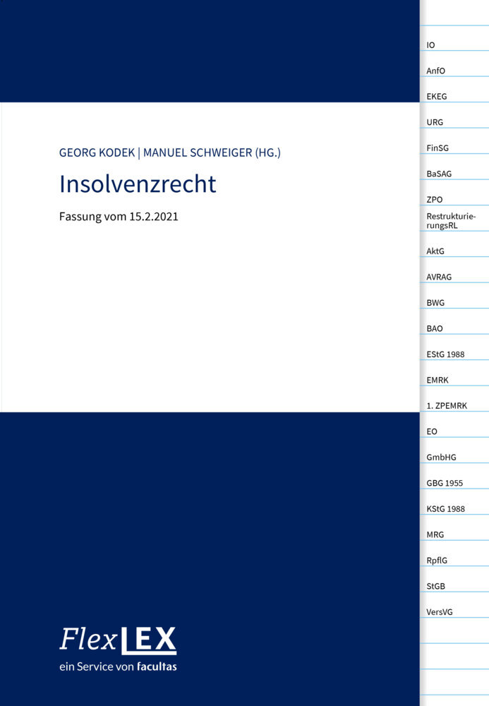 Gesetzessammlung Insolvenzrecht