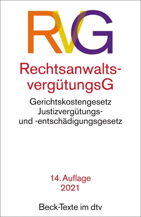 Rechtsanwaltsvergütungsgesetz RVG