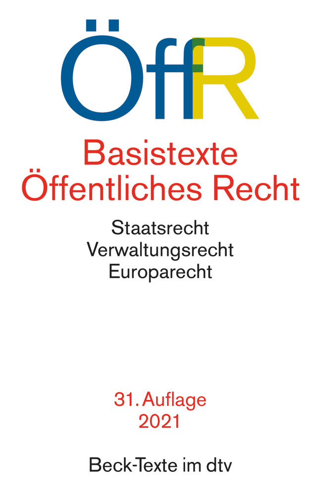 Basistexte Öffentliches Recht ÖffR
