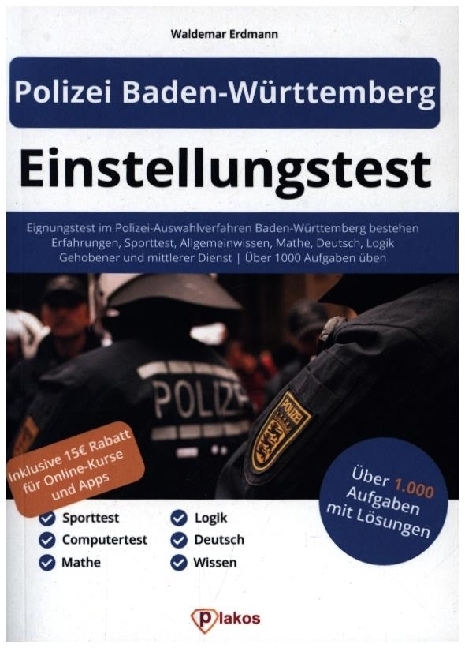 Polizei Baden-Württemberg Einstellungstest