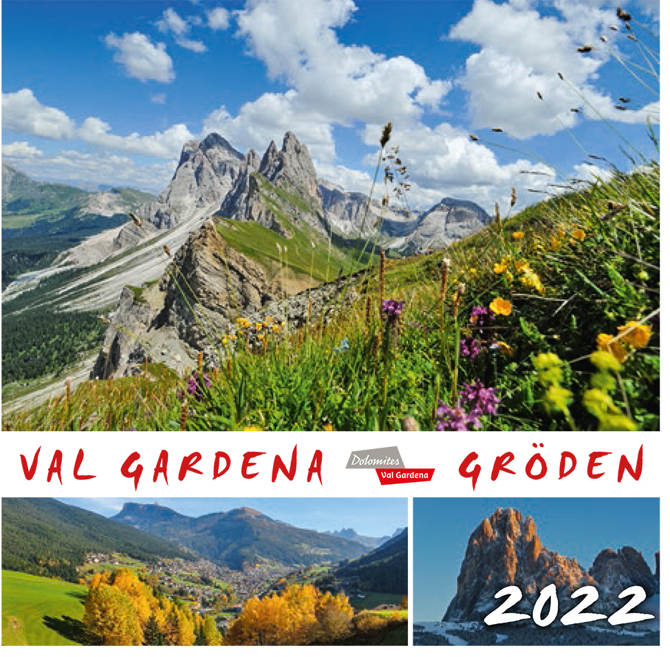 Gröden - Val Gardena 2022, Postkartenkalender