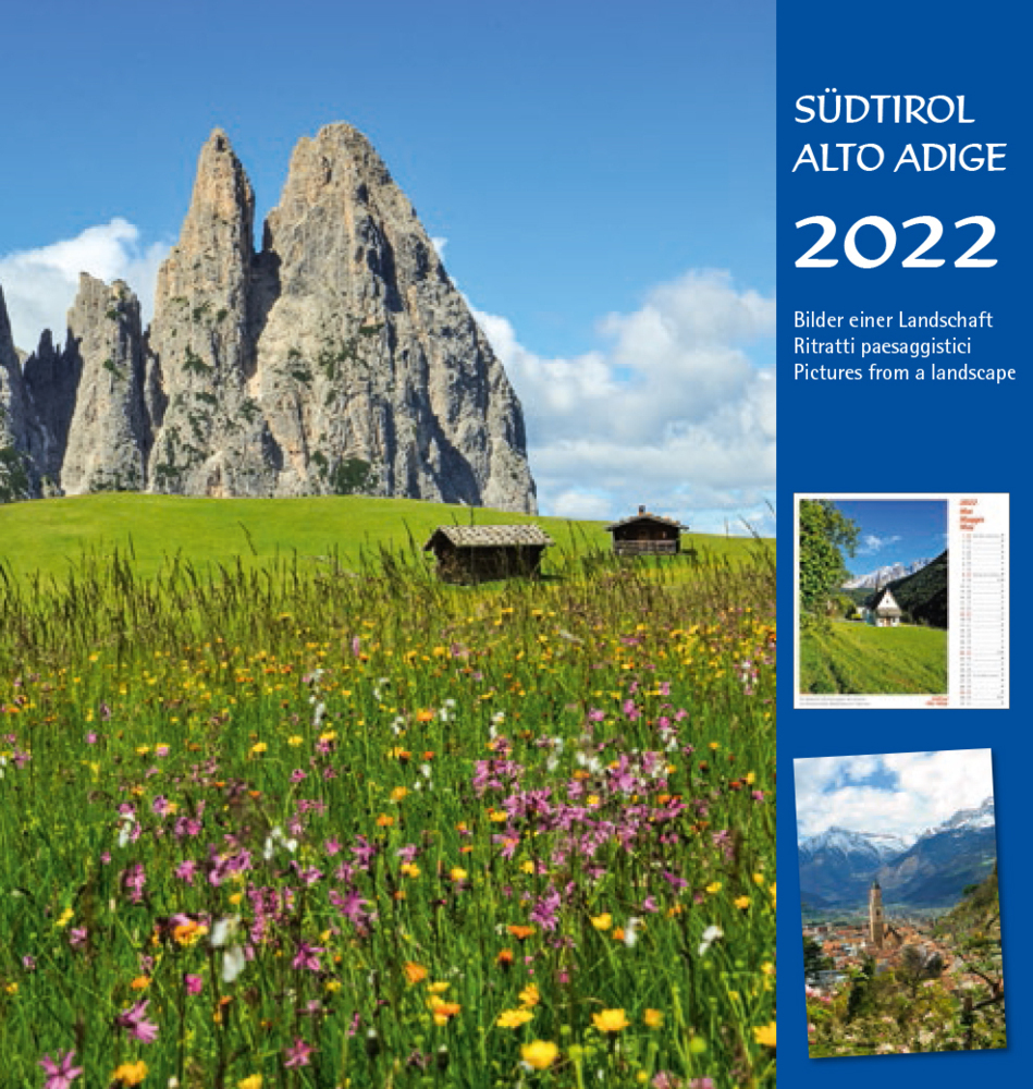 Südtirol / Alto Adige 2022, Postkartenkalender