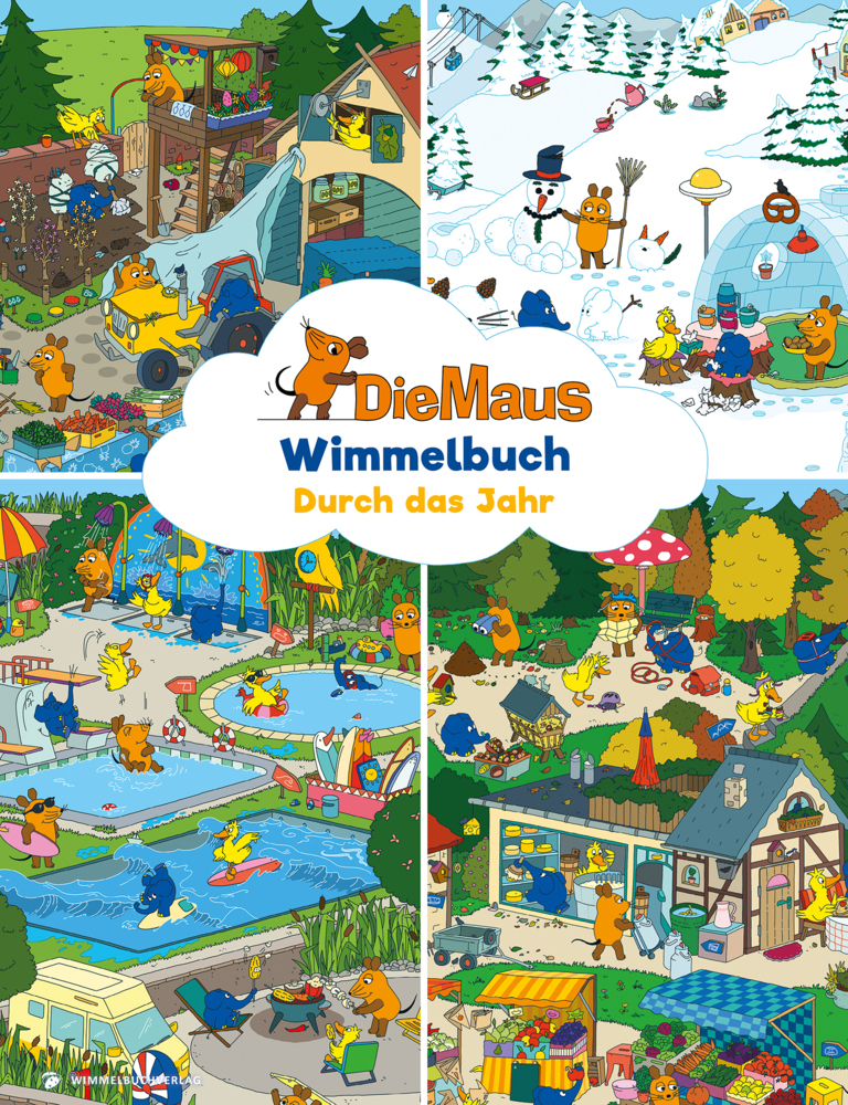 Die Maus Wimmelbuch - Durch das Jahr