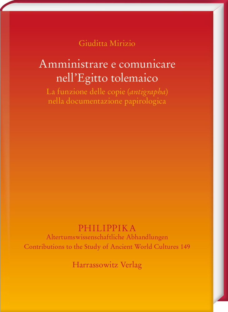 Amministrare e comunicare nell'Egitto tolemaico