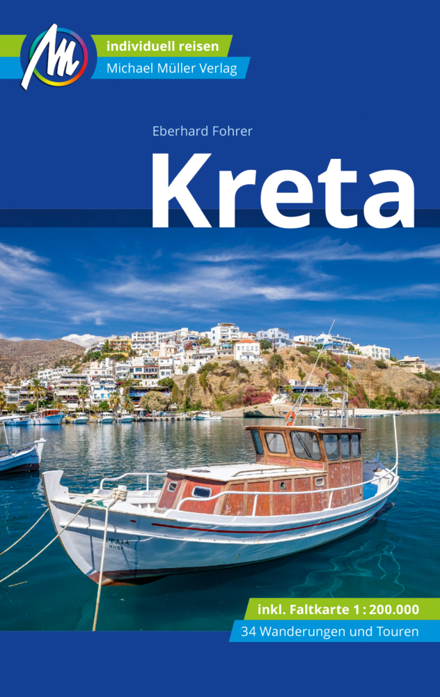Kreta Reiseführer Michael Müller Verlag, m. 1 Karte