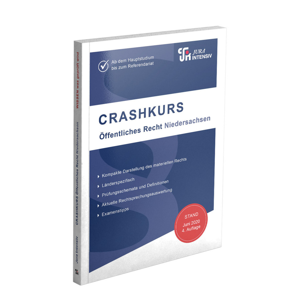CRASHKURS Öffentliches Recht - Niedersachsen