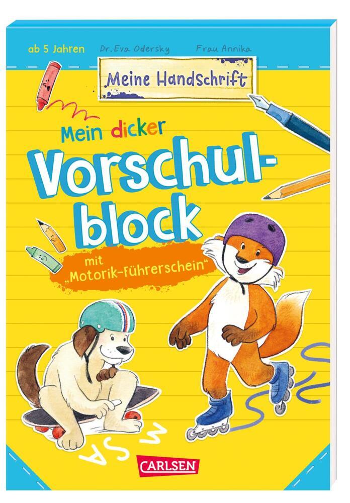 Mein dicker Vorschulblock mit Motorik-Führerschein