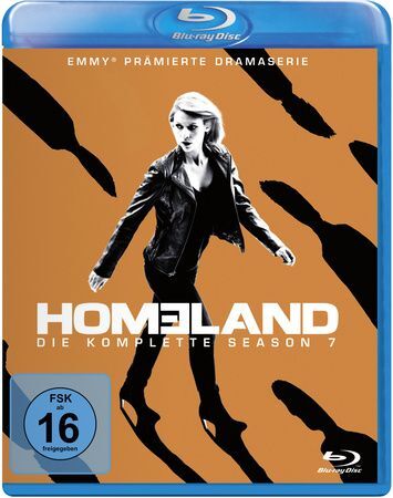 Homeland - Staffel 7, 3 Blu-ray