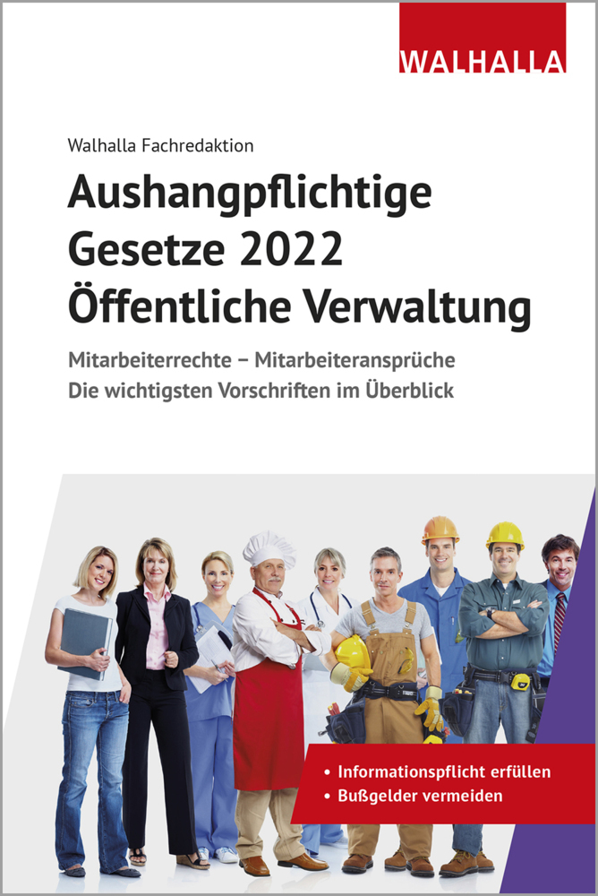 Aushangpflichtige Gesetze 2022 Öffentliche Verwaltung