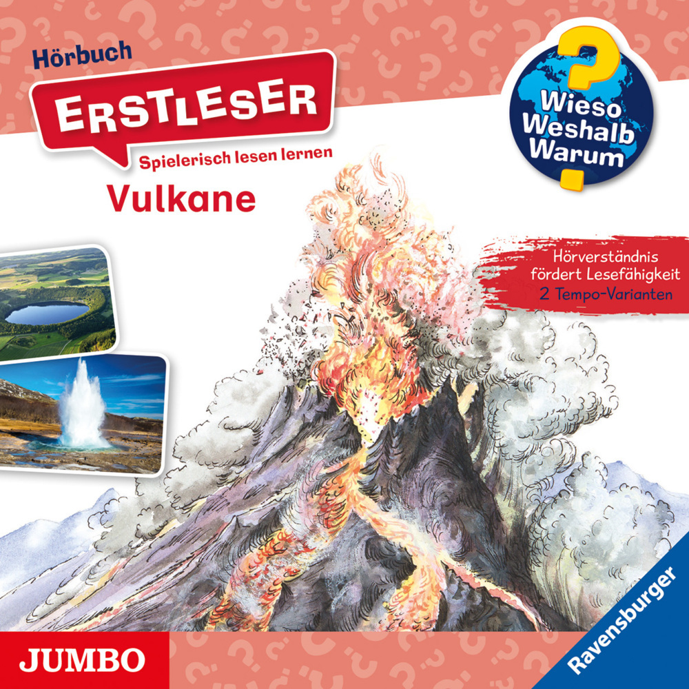 Wieso? Weshalb? Warum? Erstleser Vulkane, Audio-CD