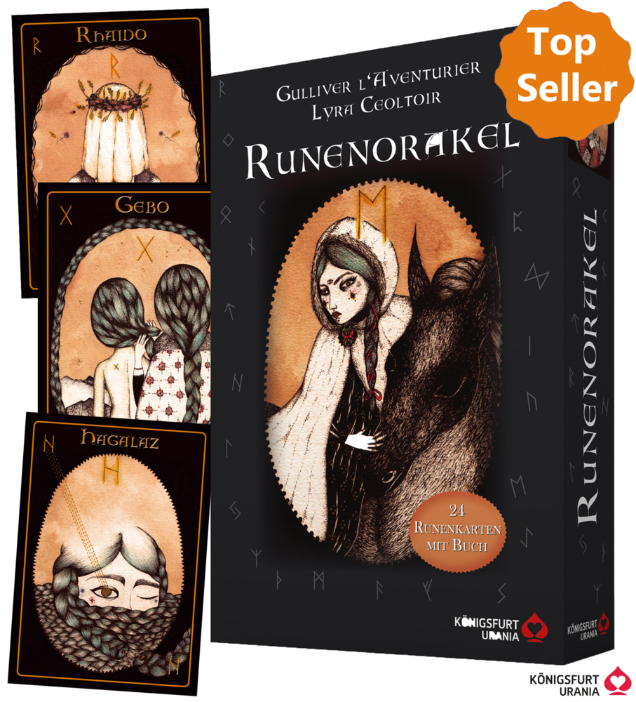 Runenorakel, m. Runenkarten
