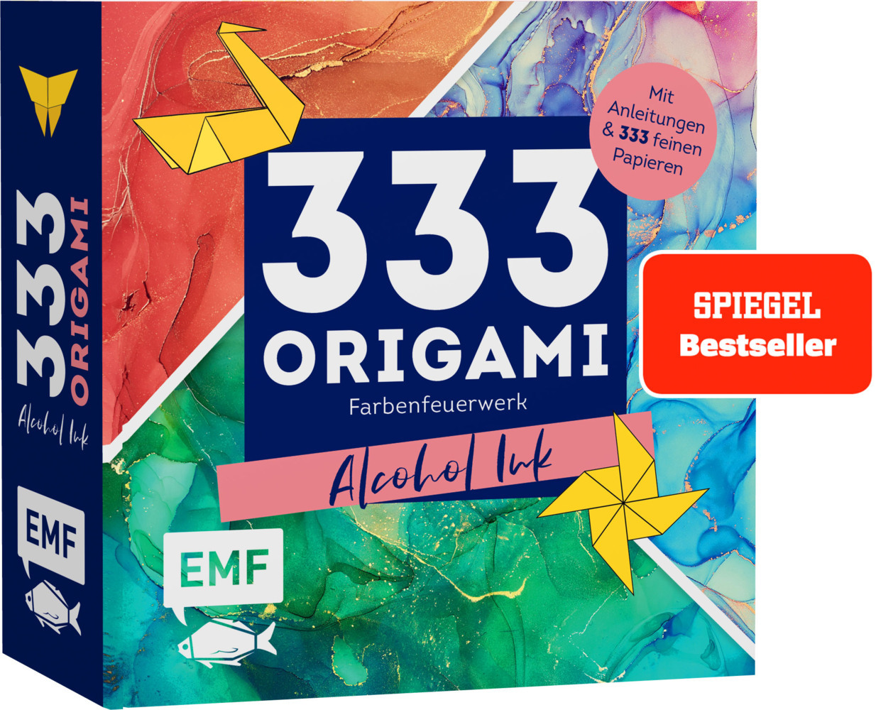 333 Origami - Farbenfeuerwerk: Alcohol Ink