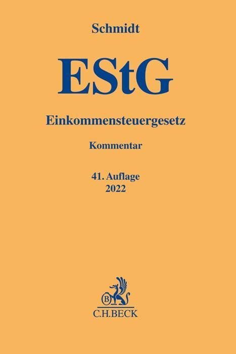 EStG, Einkommensteuergesetz, Kommentar