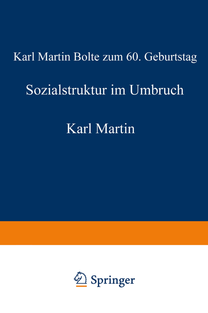 Sozialstruktur im Umbruch