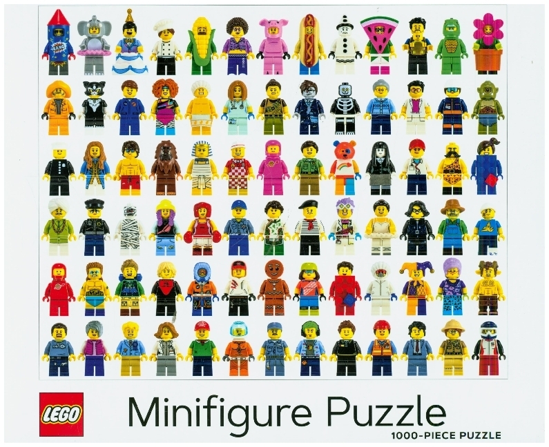 LEGO Minifigure 1000-Piece Puzzle