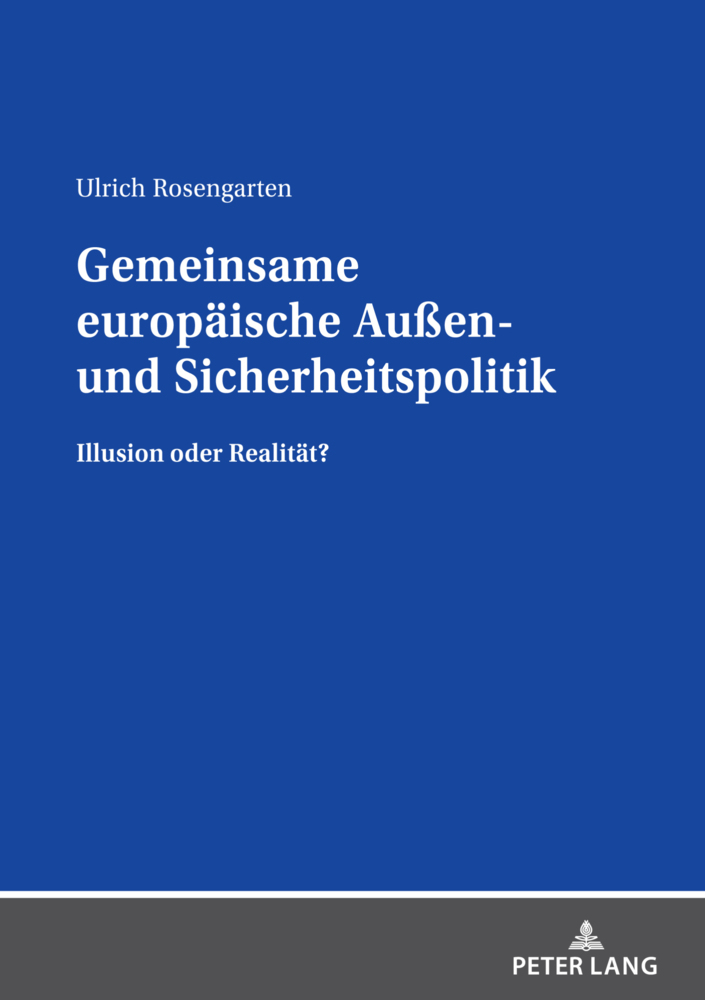 Gemeinsame europäische Außen- und Sicherheitspolitik