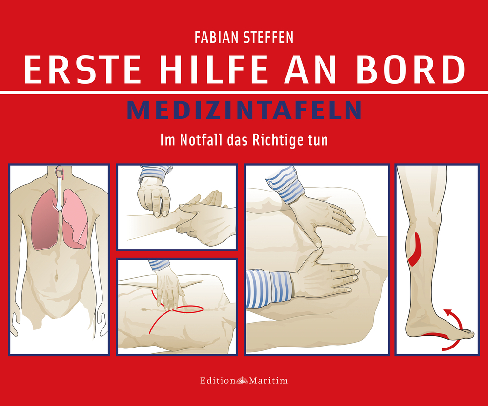 Erste Hilfe an Bord - Medizintafeln