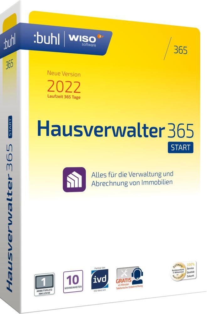 WISO Hausverwalter 365 Start, CD-ROM