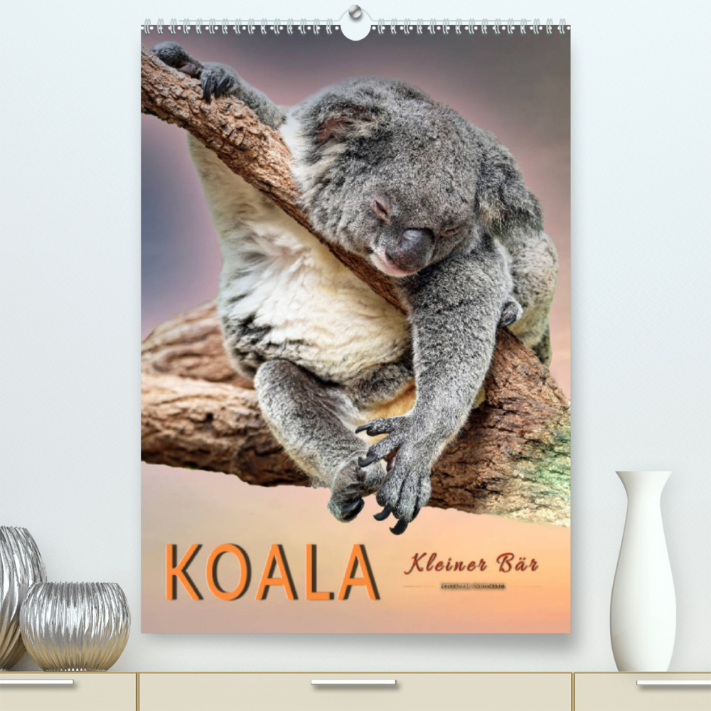 Koala, kleiner Bär (Premium, hochwertiger DIN A2 Wandkalender 2022, Kunstdruck in Hochglanz)