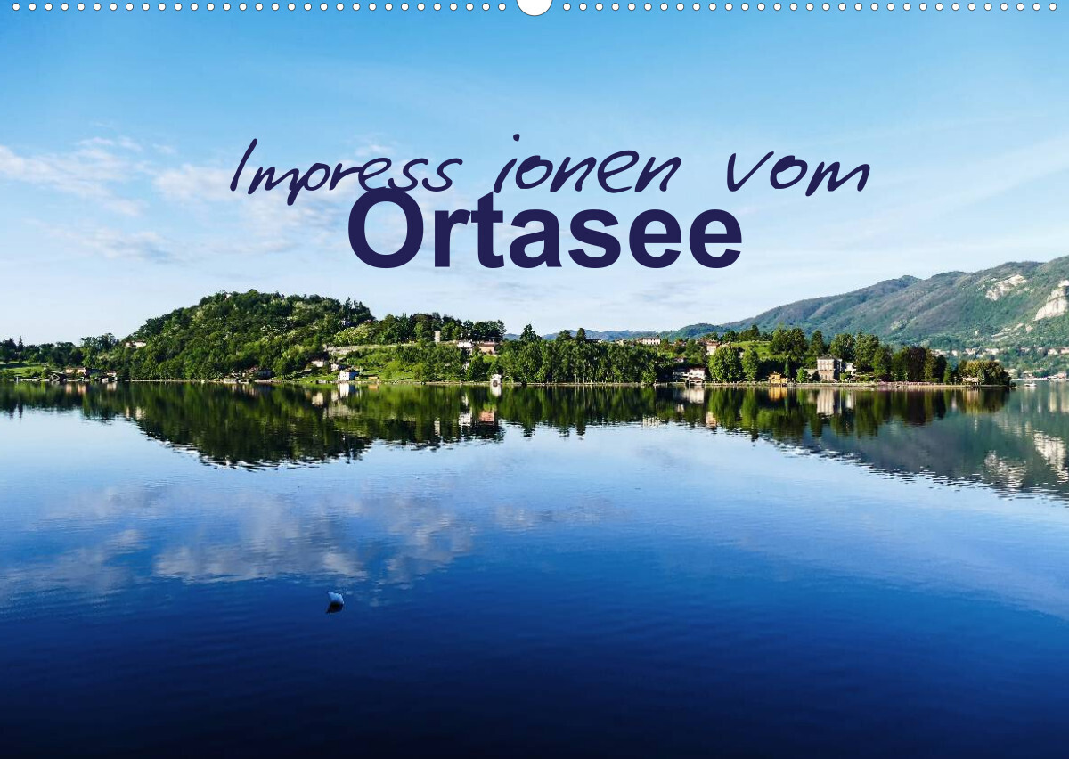 Impressionen vom Ortasee (Wandkalender 2022 DIN A2 quer)