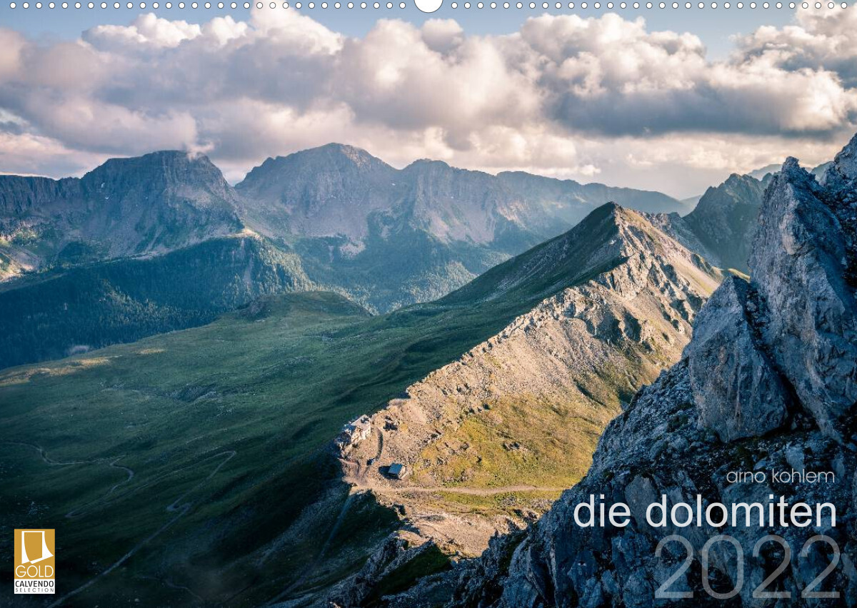 die dolomiten (Wandkalender 2022 DIN A2 quer)