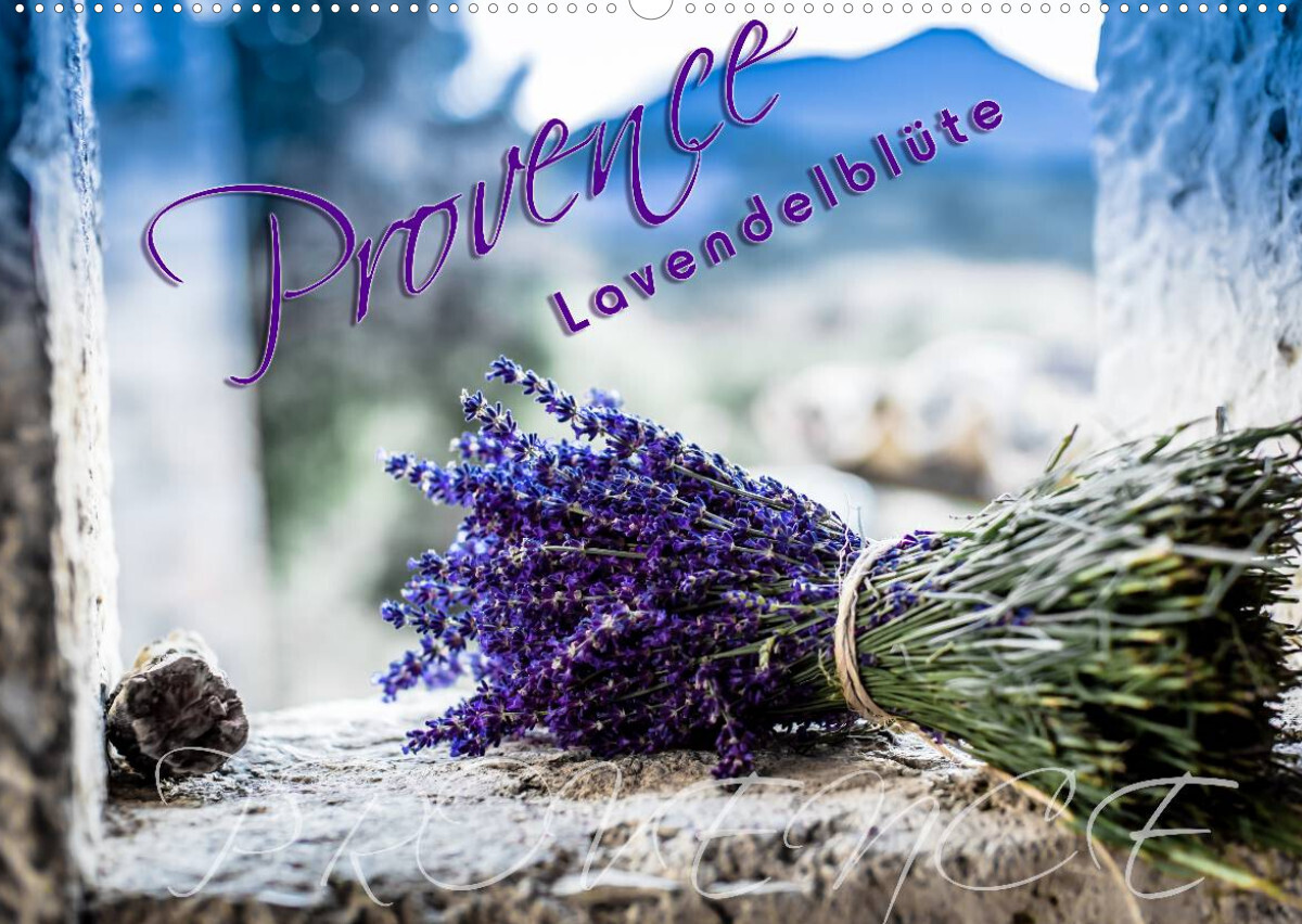 Provence - Lavendelblüte (Wandkalender 2022 DIN A2 quer)