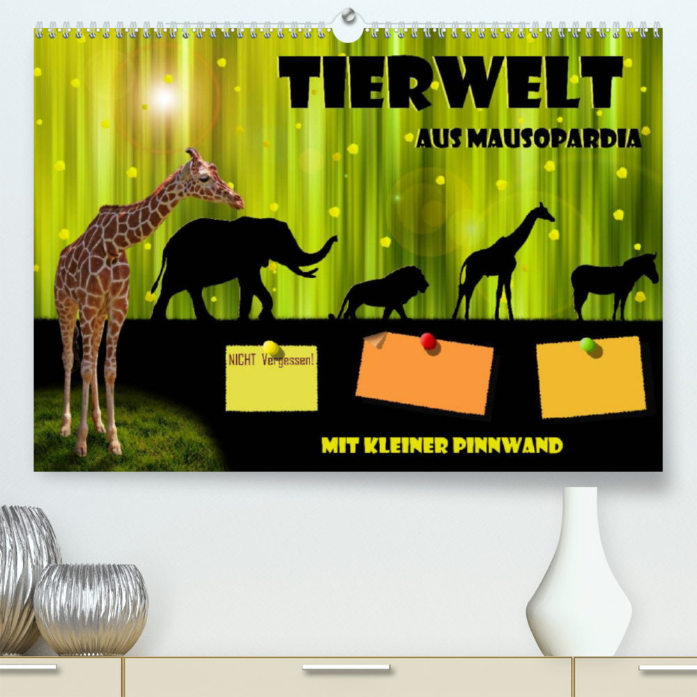 Tierwelt aus Mausopardia (Premium, hochwertiger DIN A2 Wandkalender 2022, Kunstdruck in Hochglanz)