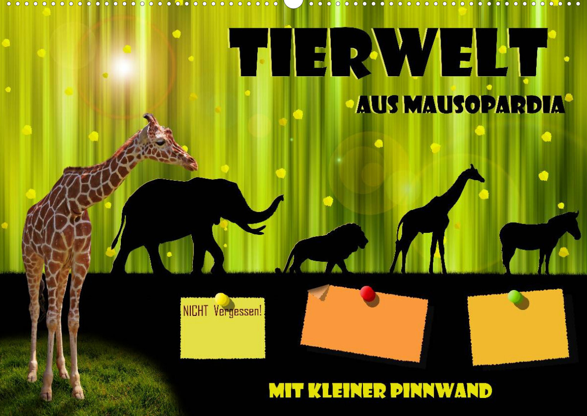 Tierwelt aus Mausopardia (Wandkalender 2022 DIN A2 quer)