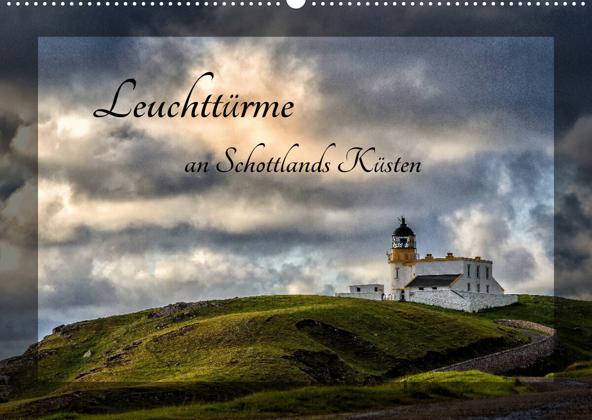 Leuchttürme an Schottlands Küsten (Wandkalender 2022 DIN A2 quer)