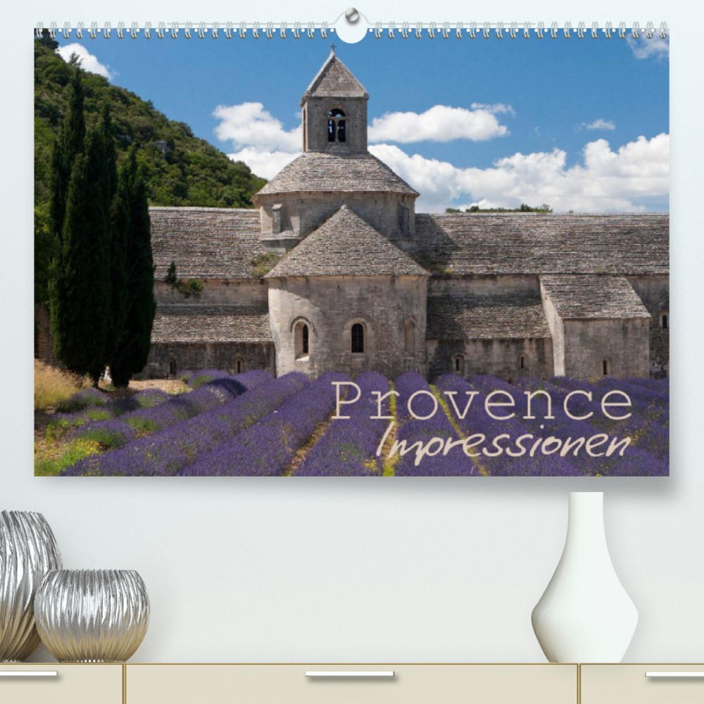 Provence Impressionen (Premium, hochwertiger DIN A2 Wandkalender 2022, Kunstdruck in Hochglanz)