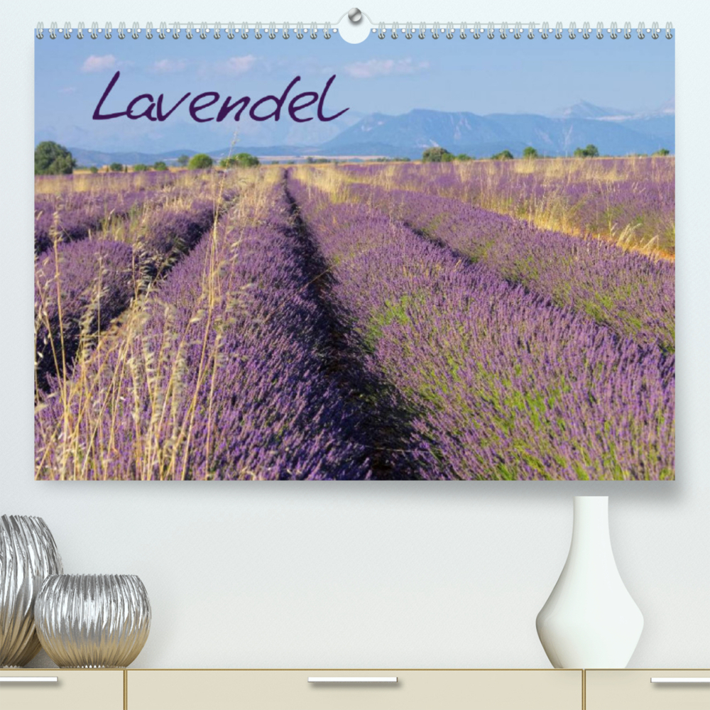 Lavendel (Premium, hochwertiger DIN A2 Wandkalender 2022, Kunstdruck in Hochglanz)