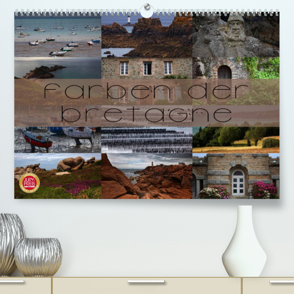 Farben der Bretagne (Premium, hochwertiger DIN A2 Wandkalender 2022, Kunstdruck in Hochglanz)