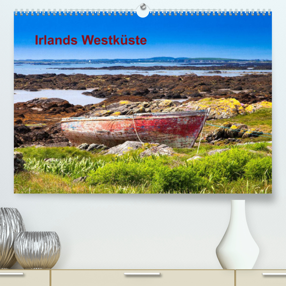 Irlands Westküste (Premium, hochwertiger DIN A2 Wandkalender 2022, Kunstdruck in Hochglanz)