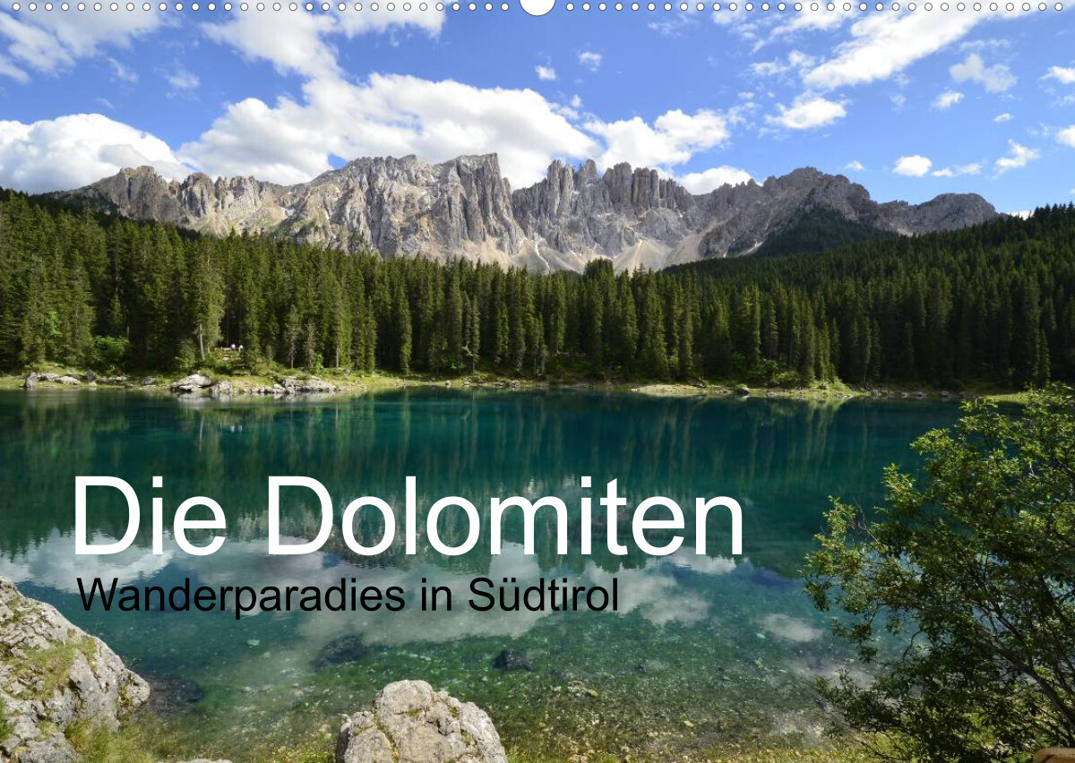 Die Dolomiten - Wanderparadies in Südtirol (Wandkalender 2022 DIN A2 quer)
