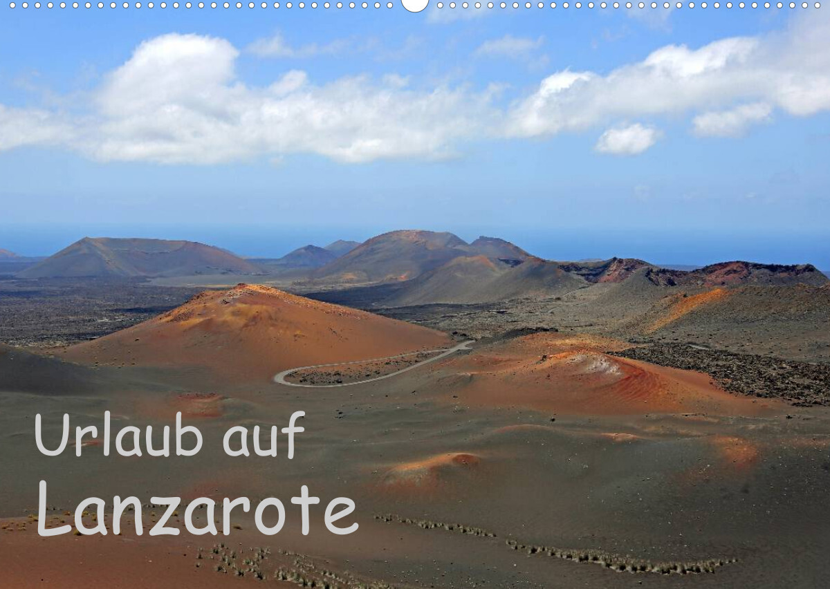 Urlaub auf Lanzarote (Premium, hochwertiger DIN A2 Wandkalender 2022, Kunstdruck in Hochglanz)