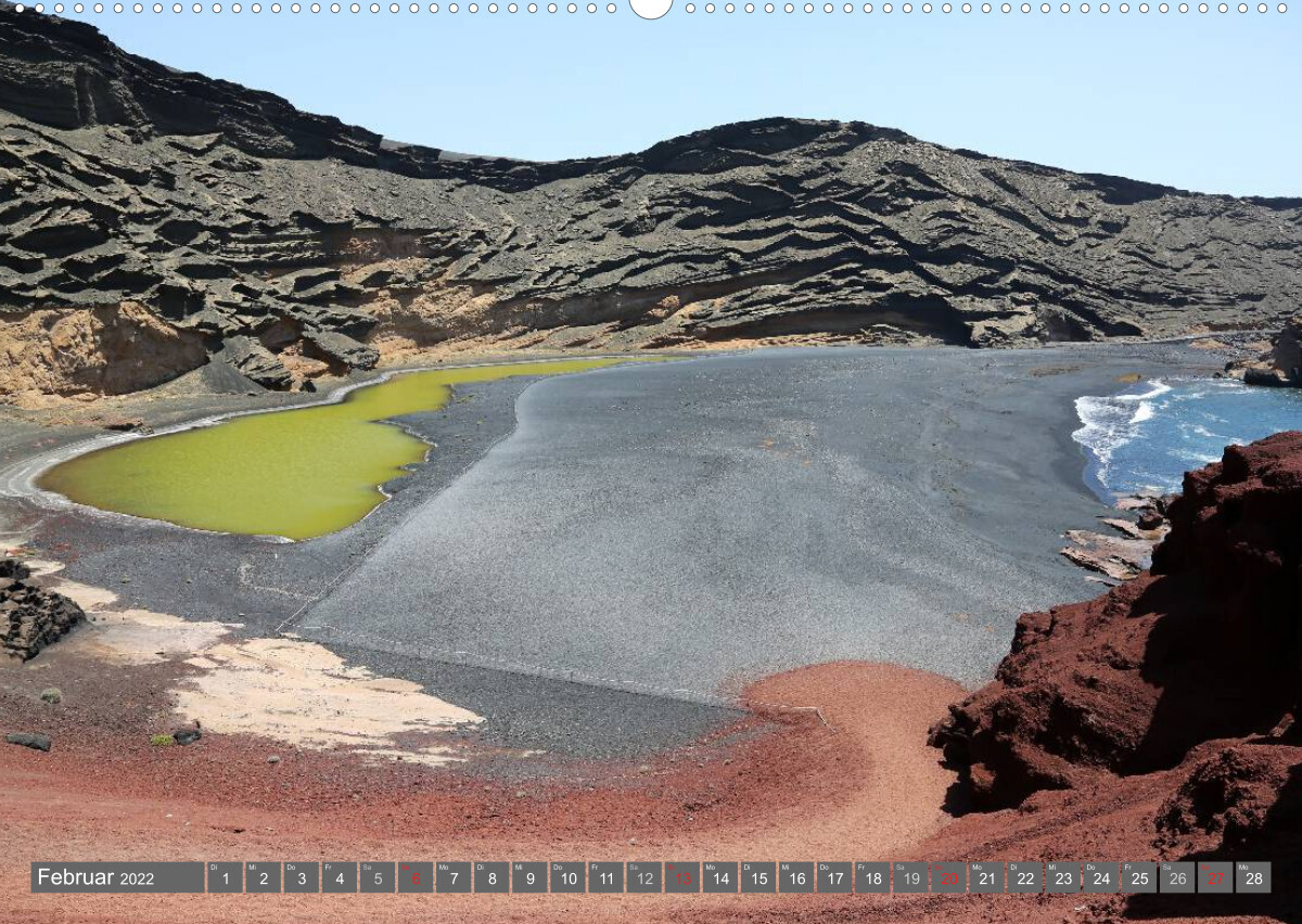 Urlaub auf Lanzarote (Wandkalender 2022 DIN A2 quer)